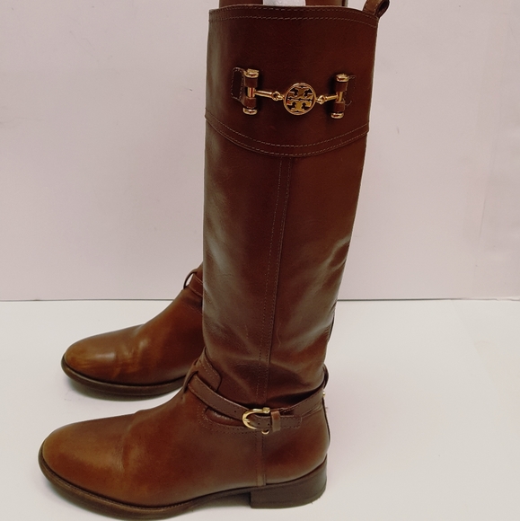 Tory Burch leather boots
